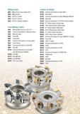 458 Milling Insert Cutters for Molds E02 Milling Insert Code System (ISO) E142 Technical Information for Alpha Mill-X E04 Milling Inserts E145 Alpha Каталог KORLOY 2020 Режущий и вспомогательный инструмент для станков ЧПУ и универсальных Фрезы с СМП Сверла твердосплавные Резцы токарные Пластины сменные режущие Стр. 