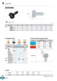 514 E Turbo Mill ADS4000 AA 45° AR: 15° RR: -3° (mm) Designation 2> 0D 0D1 0d I L ap ADS 4050R/L 3 50 75 32 40 120 6 5 1 8 4050R/L-S42 3 50 75 42 40 Каталог KORLOY 2020 Режущий и вспомогательный инструмент для станков ЧПУ и универсальных Фрезы с СМП Сверла твердосплавные Резцы токарные Пластины сменные режущие Стр. E56