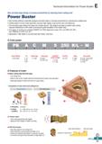 519 Technical Information for Power Buster New serrated edge design increases productivity by reducing insert cutting load Power Buster New tooling u Каталог KORLOY 2020 Режущий и вспомогательный инструмент для станков ЧПУ и универсальных Фрезы с СМП Сверла твердосплавные Резцы токарные Пластины сменные режущие Стр. E61