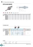 642 BT Tooling System (Single-edge) AA 90° AR: 7 5° 13° RR: -28° -7° (mm) Designation 0D 0D2 0D3 11 12 L ap BT30 AM1010HS-2 2 10 46 41 35 83 112 5 6 Каталог KORLOY 2020 Режущий и вспомогательный инструмент для станков ЧПУ и универсальных Фрезы с СМП Сверла твердосплавные Резцы токарные Пластины сменные режущие Стр. E184