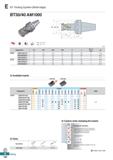 652 BT Tooling System (Multi-edge) BT30/40 AM1000 AA 90° AR: -12 5° 13° RR: -17° -6° (mm) Designation 0D 0D2 0D3 12 L No of flute ap BT30 AM1016015-2 Каталог KORLOY 2020 Режущий и вспомогательный инструмент для станков ЧПУ и универсальных Фрезы с СМП Сверла твердосплавные Резцы токарные Пластины сменные режущие Стр. E194