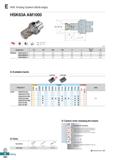 658 HSK Tooling System (Multi-edge) HSK63A AM1000 (mm) Designation 0D 0D2 0D3 12 L No of flute ap HSK63A AM1016015-2 6 16 63 53 30 66 2 15 5 AM102002 Каталог KORLOY 2020 Режущий и вспомогательный инструмент для станков ЧПУ и универсальных Фрезы с СМП Сверла твердосплавные Резцы токарные Пластины сменные режущие Стр. E200