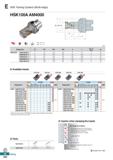 662 HSK Tooling System (Multi-edge) HSK100A AM4000 AA 90° AR:-13° 15° RR:-11° -4° (mm) Designation 0D 0D2 0D3 12 L No of flute ap HSK100A AM4040046-2 Каталог KORLOY 2020 Режущий и вспомогательный инструмент для станков ЧПУ и универсальных Фрезы с СМП Сверла твердосплавные Резцы токарные Пластины сменные режущие Стр. E204