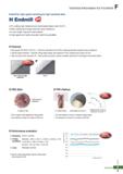 885 Technical Information for H Endmill Endmill for high speed machining for high hardened steel H Endmill For cutting high hardened and heat-treated Каталог KORLOY 2020 Режущий и вспомогательный инструмент для станков ЧПУ и универсальных Фрезы с СМП Сверла твердосплавные Резцы токарные Пластины сменные режущие Стр. F9