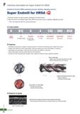 920 Technical information for Super Endmill for HRSA Endmill for Ni series HRSA machining (Inconel, Hastelloy, Waspaloy and etc ) Super Endmill for H Каталог KORLOY 2020 Режущий и вспомогательный инструмент для станков ЧПУ и универсальных Фрезы с СМП Сверла твердосплавные Резцы токарные Пластины сменные режущие Стр. F44