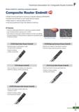927 Technical Information for Composite Router Endmill Router endmill for machining composite materials Composite Router Endmill F Router endmills op Каталог KORLOY 2020 Режущий и вспомогательный инструмент для станков ЧПУ и универсальных Фрезы с СМП Сверла твердосплавные Резцы токарные Пластины сменные режущие Стр. F51
