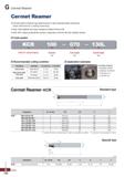 1120 Cermet Reamer Cermet Reamer ' Cermet reamer realizes high performance in high hardness steel machining (lower performance in casting machining) ' Каталог KORLOY 2020 Режущий и вспомогательный инструмент для станков ЧПУ и универсальных Фрезы с СМП Сверла твердосплавные Резцы токарные Пластины сменные режущие Стр. G120
