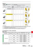 1225 INSERTS Work Material IM Non-ferrous Metal Cutting Conditions : : Stable Cutting C : General Cutting X: Unstable Cutting Shape Order Number Dimen Каталог MITSUBISHI 2020 Режущий инструмент для станков по металлу Фрезы концевые монолитные из твердого сплава и сборные со сменными режущими пластинами Резцы Сверла Стр. M069