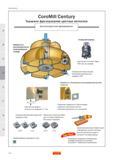 258 Торцовые специализированные фрезы CoroMill Century для торцевого высокоскоростного фрезерования цветных металлов Описание основных особенностей м Руководство SANDVIK COROMANT 2005 по обработке металлов резанием на металлорежущих станках Стр. D96