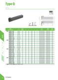 342 TypeQ QF D-L mm D MM W Specification (m in-max) WMT H B L F W Insert Screw Wrench QFFD 2525R/L10-48L 48-66 10 25 25 150 26 3 ZTFD0303-MG GS060250 Каталог DEREK 2017 Инструмент металлорежущий и станочная оснастка Фрезы концевые твердосплавные и с режущими сменными пластинами Резцы Державки Расточные головки Стр. D87