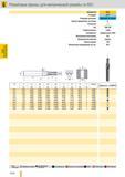 977 Резьбовые твердосплавные фрезы Guhring для фрезерования метрической резьбы согласно стандарту ISO Артикул осевого режущего инструмента 3510 Стандарт С Каталог GUHRING 2012 Режущий инструмент и инструментальная оснастка Стр. 1006