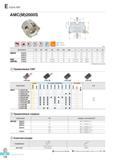 505 Фрезы Korloy Alpha Mill AMC(M)2000S Каталог KORLOY 2016 Металлорежущий инструмент и инструментальная оснастка для токарных фрезерных резьбонарезных сверлильных расточных технологических операций на станках Стр. E118