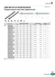 726 Laser Mill LBE 08 10 12 16 20 25 30 32 Твердосплавный хвостовик (сферический) Прямой ТИП < > ( ) 6 (мм) Обозначение Геометрические Каталог KORLOY 2018 Инструмент и станочная оснастка Фрезы концевые монолитные по металлу Сверла спиральные Токарные расточные державки Цанговые патроны Стр. E295
