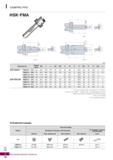 1135 DAMPING PRO HSK-FMA (mm) Обозначение Диаметр фрезы 0D L Li 0С 0С2 H W K G 0С1 Hi Рис а KDP-HSK63- FMA25 4- 210 80 25 4 210 184 50 Каталог KORLOY 2018 Инструмент и станочная оснастка Фрезы концевые монолитные по металлу Сверла спиральные Токарные расточные державки Цанговые патроны Стр. I78