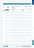 278 Токарные режущие сменные пластины Pramet Стружколом ISO Количество витков / дюйм Марки твёрдых сплавов Подача на оборот Глубина резания T8030 f min f max a Каталог PRAMET 2014 на русском языке Токарная обработка Точение Отрезка Обработка канавок Нарезание резьбы Стр. 277