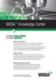 901 The Knowledge Center Widia offers several ways to get trained industry- and application-specific courses, customer onsite programs, and online-base Каталог WIDIA 2017 Металлорежущий инструмент Стационарный и вращающийся для металлообрабатывающих станков и оборудования Стр. L31 ENG
