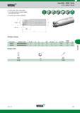925 Copy Mills Widia M200 Series iC10 Weldon Shanks Double-sided, eight cutting edges Anti-rotation feature for better stability and higher feed rates Каталог WIDIA 2017 Металлорежущий инструмент Стационарный и вращающийся для металлообрабатывающих станков и оборудования Стр. M21 ENG