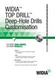 1483 Widia TOP DRILL Deep-Hole Drills Customisation EXTREME CHALLENGES EXTREME RESULTS Diameters Intermediate sizes, even up to 16mm diameter, available Каталог WIDIA 2017 Металлорежущий инструмент Стационарный и вращающийся для металлообрабатывающих станков и оборудования Стр. T115 ENG