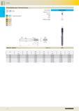 176 Steel STEEL Oil feed fluteless taps f ISO metric threads R h6 P M K N > 7 S H Cutting data page 27 Tool material Tolerance on 0 Surface Type Form Каталог GUHRING 2016 Режущий инструмент для обработки наружной и внутренней резьбы Машинные и ручные метчики Твердосплавные резьбовые фрезы Круглые плашки Инструментальная оснастка Стр. 164