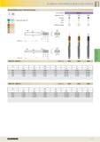 525 ALUMINUM, NON-FERROUS METALS AND PLASTICS Oil feed fluteless taps f ISO metric threads P M K N S H Cutting data page 467 DIN 371 DIN 376 DIN 2174 Каталог GUHRING 2016 Режущий инструмент для обработки наружной и внутренней резьбы Машинные и ручные метчики Твердосплавные резьбовые фрезы Круглые плашки Инструментальная оснастка Стр. 513