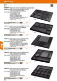 382 Hoffmann Group 961180 Набор для разделения Высота 24 мм (49,96) Подходит для: Выдвижные ящики для верстаков серии KOMBI (ширина блока 430 мм) и с Каталог HOFFMANN GROUP 2017 Мебель производственная Промышленные системы хранения Рабочие места Верстаки Автоматизированные шкафы Складское оборудование Стр. 382