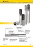 249 Kennametal Угол подъема винтовой линии 36° Оптимальное значение угла для чистовой обработки W-образная конструкция стружечной канавки Увелич Каталог KENNAMETAL 2017 Новый режущий инструмент и инструментальные системы для металлорежущих промышленных станков и комплексов Стр. D31