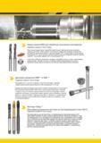 7 Многофункциональные метчики Kennametal GOtap с оптимизированной геометрией канавки и PVD покрытиями позволяют нарезать резьбу в широком спектре Каталог KENNAMETAL 2018 Инструмент токарный Резцы и державки с режущими сменными пластинами для наружного точения и внутреннего растачивания на станках Стр. v