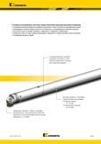 403 В семействе настраиваемых расточных токарных оправок Kennametal произошел ряд важных изменений Усовершенствованный процесс регулировки гарантирует точ Каталог KENNAMETAL 2018 Инструмент токарный Резцы и державки с режущими сменными пластинами для наружного точения и внутреннего растачивания на станках Стр. B381
