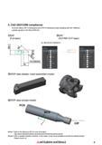 9 5 CAD (IS013399 compliance) As shown below, DXF (2 dimensions) and STEP (3 dimensions) data complying with ISO 13399 are updated regularly to the Каталог MITSUBISHI 2018 Инструмент для станков Пластины сменные режущие Фрезы концевые твердосплавные и сборные с СРП Сверла спиральные Резцы токарные Державки Стр. 9