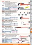 1397 HOLEX Llave grifa para tubos RIDGID Llaves grifas monomanuales con función de carraca Características: Ajuste directo y rápido por medio de la mo Каталог HOFFMANN GROUP 2015 Инструмент слесарный измерительный режущий абразивный Оборудование Комплексные поставки для промышленных предприятий Стр. 1397 SPA
