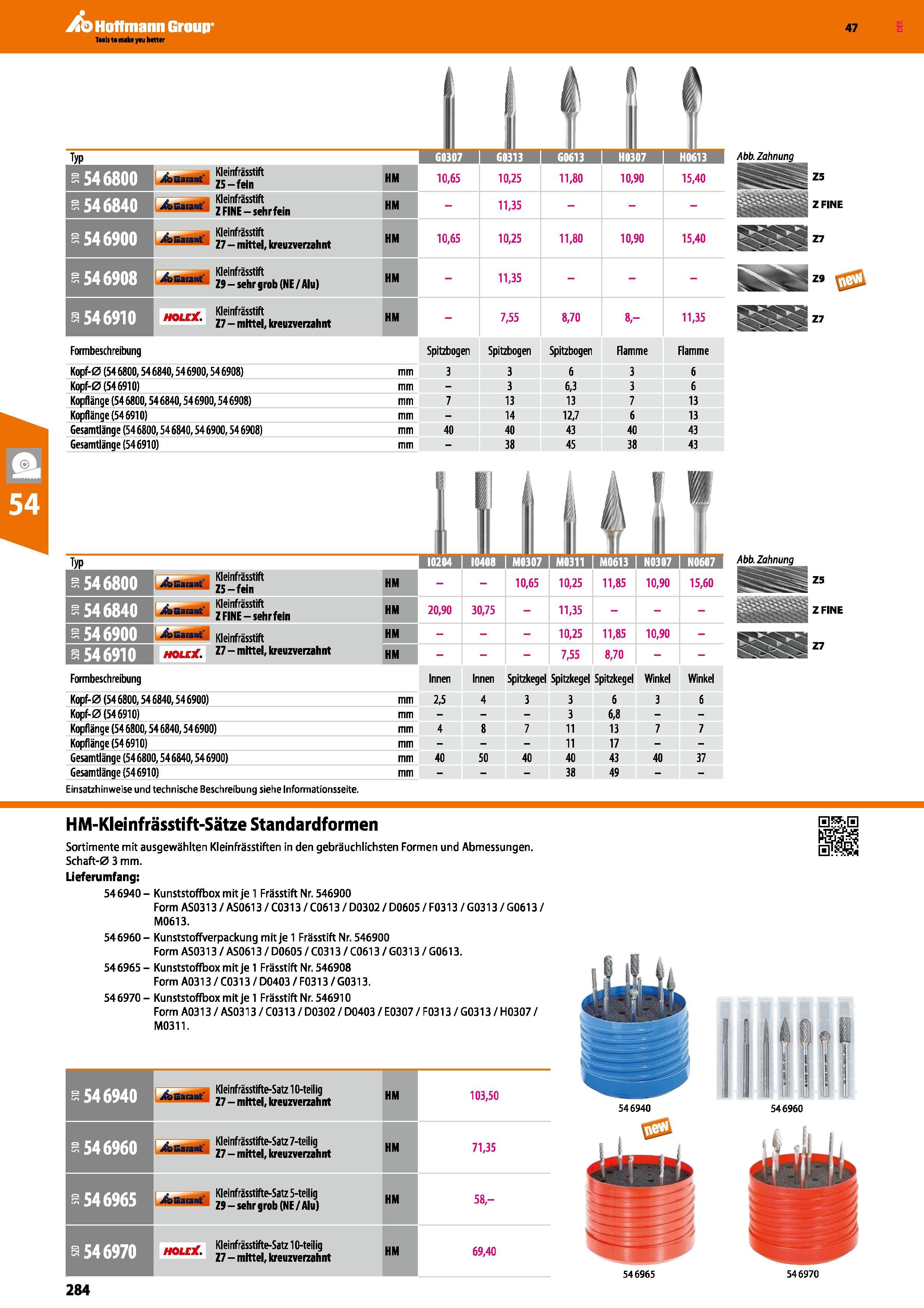 284 Typ G0307 i G0313 i G0613 546800 j Kleinfrässtift Garant z5_fe n HM 10,65 10,25 11,80 10,90 15,40 546840 Kleinfrässtift /sEaralrt ZFINE-sehrfcin Каталог HOFFMANN GROUP 2016 Ручной слесарно-монтажный и контрольно-измерительный инструмент и приборы для предприятий машиностроения и мастерских сервисного обслуживания 47 версия издания Стр. 284 DEU
