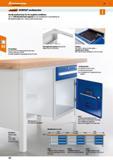 162 Hoffmann Group 47 KOMPAKT workbenches Sturdy workbenches for the toughest conditions up to 1500 kg total load capacity on the workbench is ensure Каталог HOFFMANN GROUP 2016 Производственная мебель для работы хранения и транспортировки в условиях промышленных предприятий и сервисных мастерских Вер. 47 ENG Стр. 162