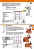 435 Hoffmann Group 47 High performance assembly and broaching presses Particularly sturdy, rigidly welded steel body with cast gear head, large base, Каталог HOFFMANN GROUP 2016 Производственная мебель для работы хранения и транспортировки в условиях промышленных предприятий и сервисных мастерских Вер. 47 ENG Стр. 435