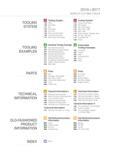 6 TOOLING SYSTEM TOOLING EXAMPLES PARTS TECHNICAL INFORMATION OLD-FASHIONED PRODUCT INFORMATION INDEX 2016 2017 KORLOY CUTTING TOOLS I Tooling System I Tooli Каталог KORLOY 2016 Металлорежущий инструмент для точения фрезерования сверления и инструментальная станочная оснастка для металлообрабатывающих станков Стр.  ENG
