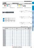 749 Концевые фрезы Mitsubishi Materials по металлу SOLID END MILLS Каталог MITSUBISHI 2018 Инструмент для станков Пластины сменные режущие Фрезы концевые твердосплавные и сборные с СРП Сверла спиральные Резцы токарные Державки Стр. 749