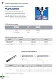 990 Technical Information for PCD Endmill Longer tool life and good surface finishes PCD Endmill Longer tool life and good surface roughness Reducing Каталог KORLOY 2020 Режущий и вспомогательный инструмент для станков ЧПУ и универсальных Фрезы с СМП Сверла твердосплавные Резцы токарные Пластины сменные режущие Стр. F114