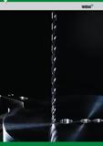 12 WIDIA Каталог WIDIA 2017 Режущий инструмент для обработки отверстий на металлорежущих станках Твердосплавные сверла Пластины Развертки Расточные головки с СРП Стр.